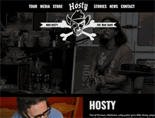 Tablet Screenshot of hosty.com